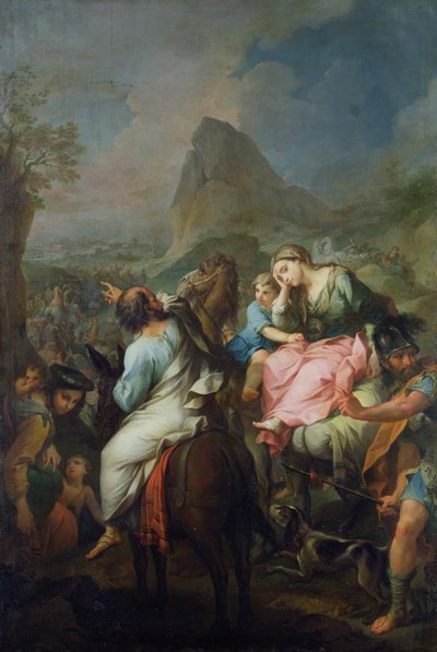 Israelitternes fangenskab, 1733 af Pierre Parrocel