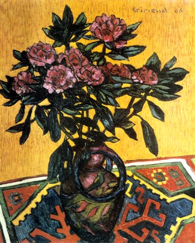 Pæoner, 1906 af Pierre Paul Girieud