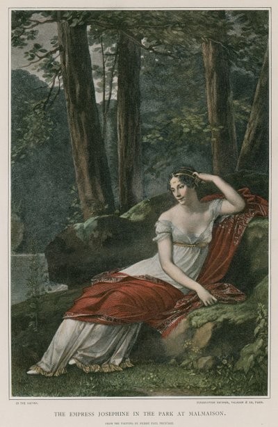 Kejserinde Josephine i parken ved Malmaison af Pierre Paul Prudhon