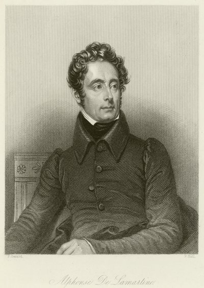 Alphonse de Lamartine af Pierre Petit