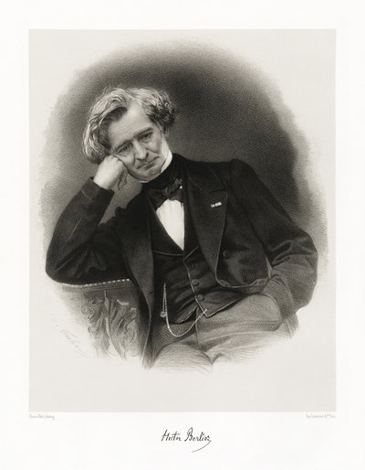 Hector Berlioz, 1865-66 af Pierre Petit