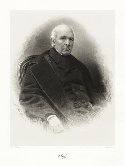 Hippolyte Passy, ​​1865-66 af Pierre Petit