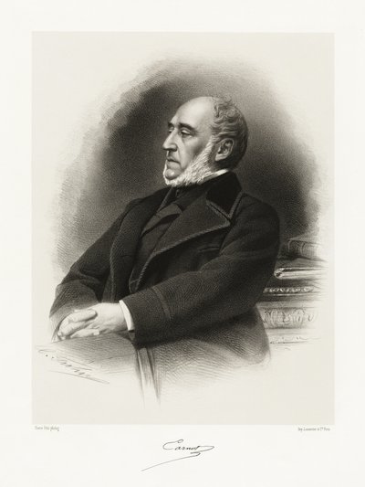 Lazare Hippolyte Carnot, 1865-66 af Pierre Petit