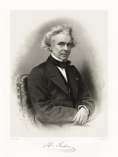 Napoleon Henri Reber, 1865-66 af Pierre Petit