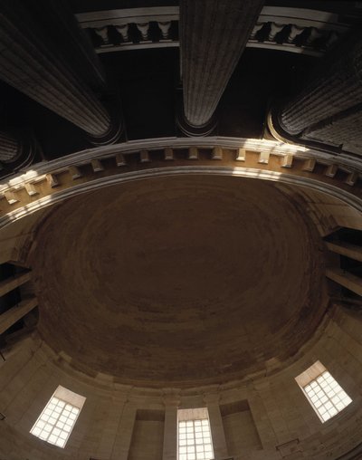Barokarkitektur: Chapel of the Old Charite (1679 - 1707), klosteret Marseille, af arkitekten Pierre Puget (1622 - 1694). Indvendig udsigt. Marseille, Bouches du Rhone (Bouches-du-Rhone) (13). af Pierre Puget