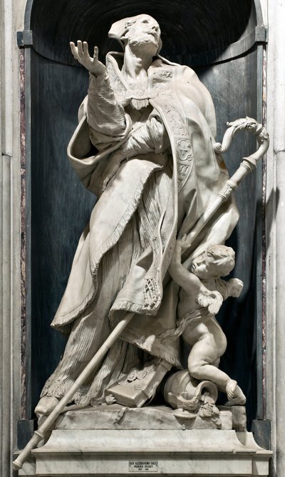 Sankt Alexander Sauli (skulptur af Pierre Puget