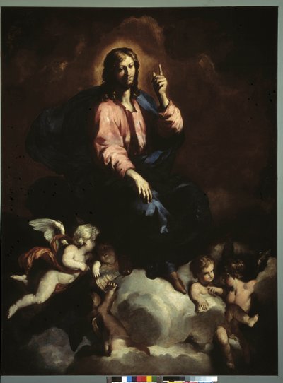 Verdens frelser, 1655 (olie på lærred) af Pierre Puget