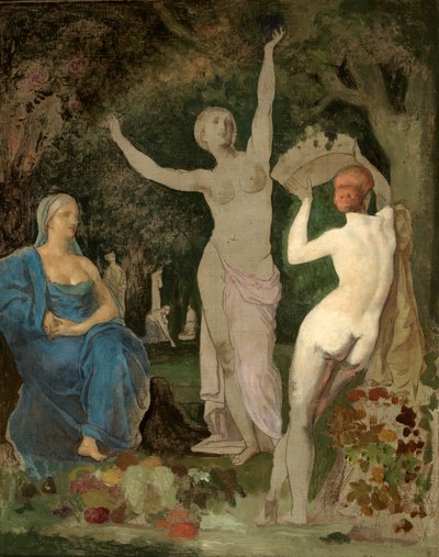 Efterår, ca. 1864. af Pierre Puvis de Chavannes