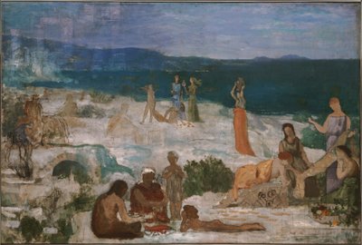 Massilia, græsk koloni af Pierre Puvis de Chavannes