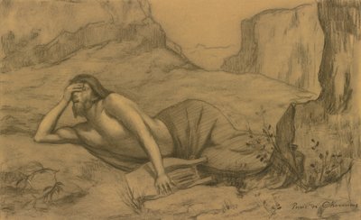 Orfeus af Pierre Puvis de Chavannes