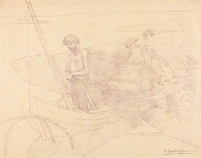 Den stakkels fisker af Pierre Puvis de Chavannes