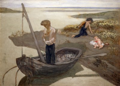 Den fattige fisker, 1879 af Pierre Puvis de Chavannes