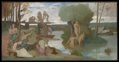 Floden af Pierre Puvis de Chavannes