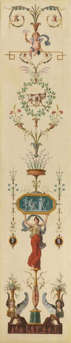 Dekorativt panel, 1790