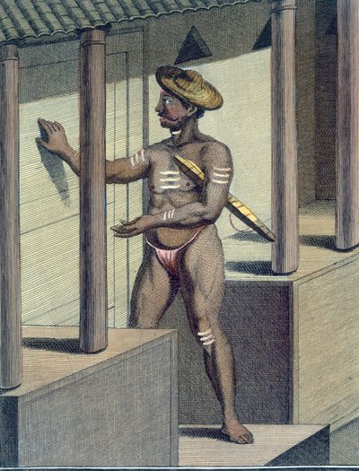 Carépatré Pandaron (religiøs hengiven lovet tavshed), indgraveret af Poisson, fra 