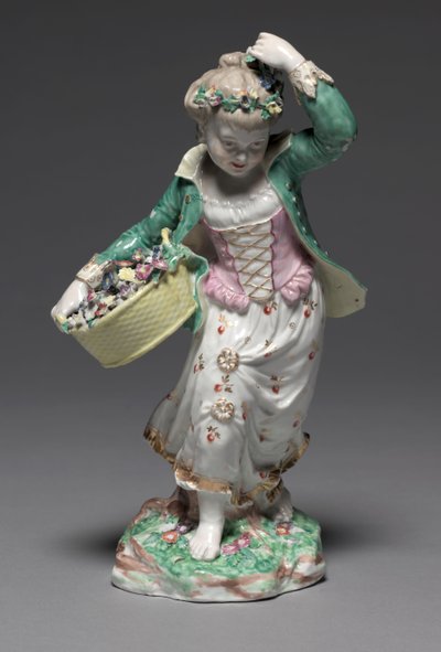 Efterår, fremstillet af Bristol Porcelain Factory, ca. 1775 af Pierre Stephan