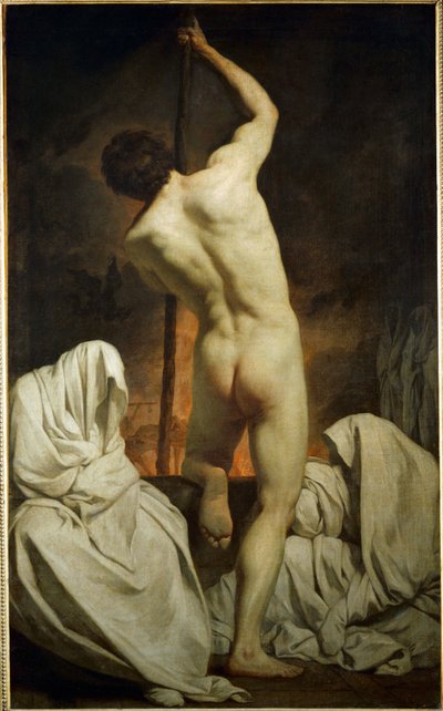 Charon passant les ombres - Charon i underverdenen ... af Pierre Subleyras
