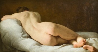 Kvindelig nøgen (olie på lærred) af Pierre Subleyras