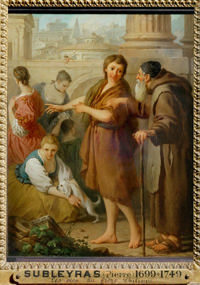 Les oies du Frere Philippe - Broder Philips gæs ... af Pierre Subleyras