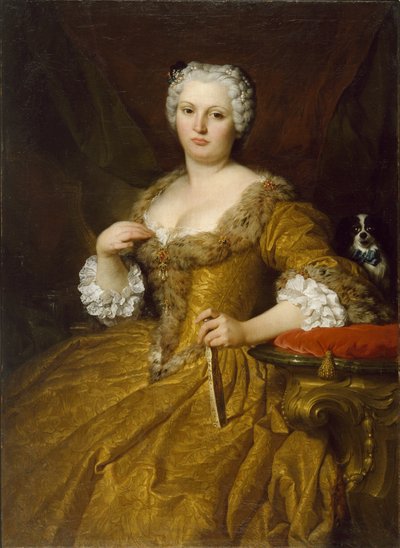 Portræt af Giovanna Bagnara (?) af Pierre Subleyras