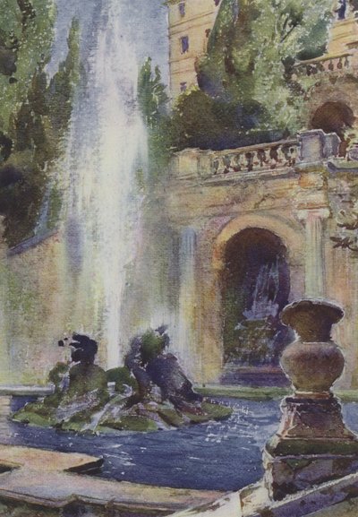 Tivoli, Villa DEste af Pierre Vignal
