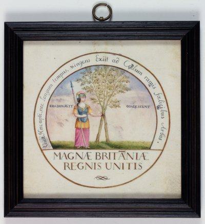 Emblem for Unionen af England og Skotland af Pierre Violier
