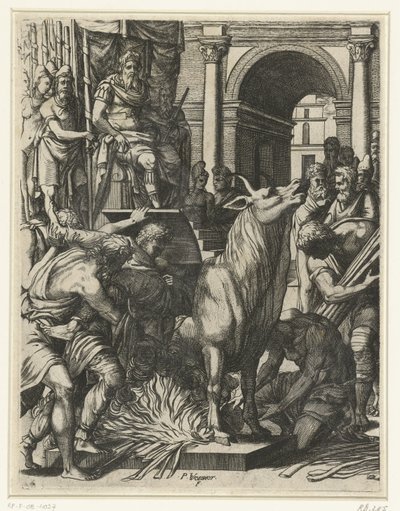 Tyren fra Phalaris af Pierre Woeiriot (II)