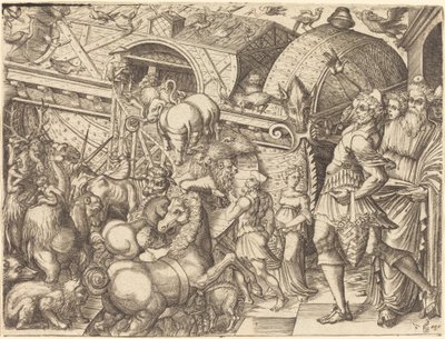 Noahs ark af Pierre Woeiriot