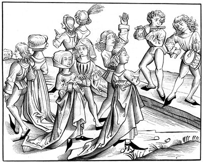 Juleaftens dans, 1493 1849. af Pierre Wolgmuth