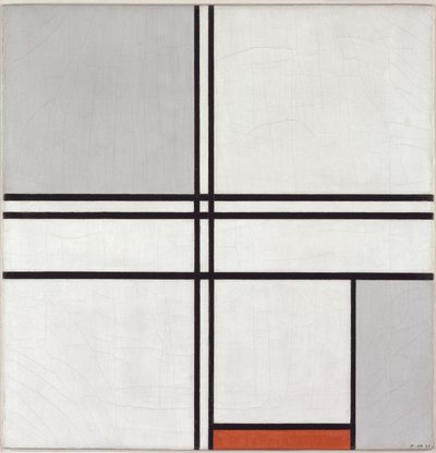 Sammensætning af Piet Mondrian