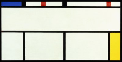Sammensætning af Piet Mondrian