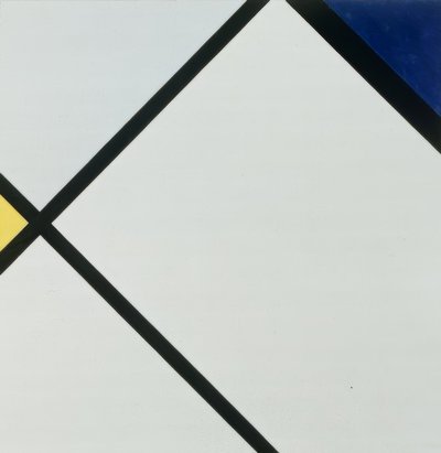 Sammensætning nr. 1 af Piet Mondrian