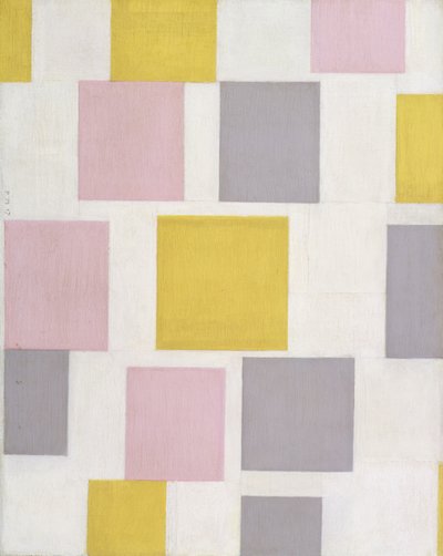 Komposition med farveplaner 5 af Piet Mondrian