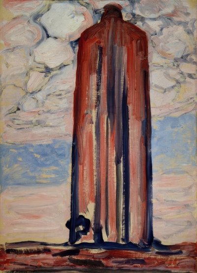 Fyrtårn i Westkapelle af Piet Mondrian