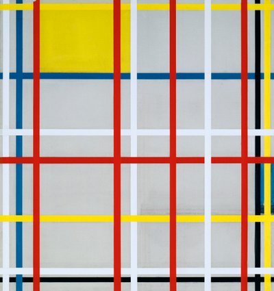 New York City, 3, 1941 af Piet Mondrian