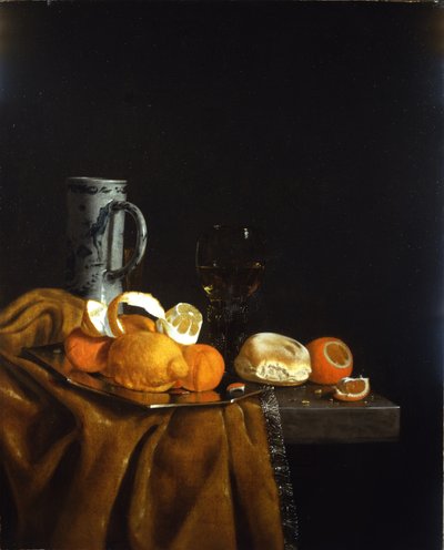 Stilleben (olie på lærred) af Pieter (1623 82) Janssens
