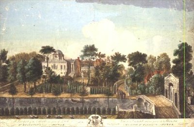 Chiswick House and Garden af Pieter Andreas Rysbrack