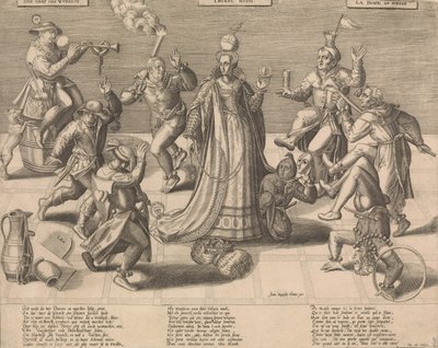 Verdens dans, midten af det 16. århundrede. af Pieter Balten.