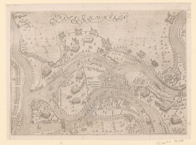 Beleiring og indtag af Sint-Andries af Maurits, 1600 af Pieter Bast