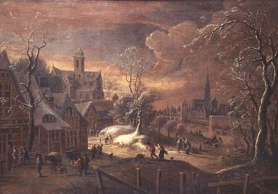 Snelandskab af Pieter Bouts