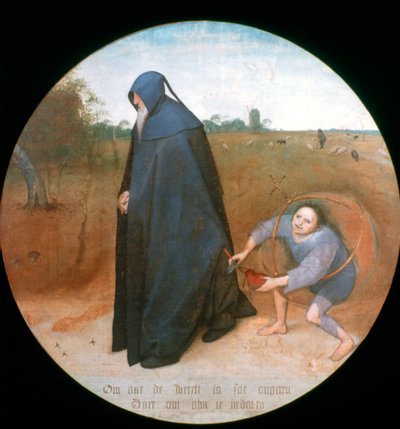 Misantrop, 1568 af Pieter Bruegel the Elder