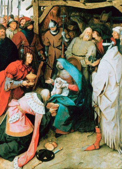 Kongernes tilbedelse, 1564 af Pieter Bruegel the Elder