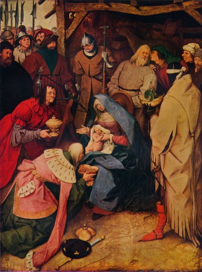 Kongernes tilbedelse, 1564, 1937 af Pieter Bruegel the Elder