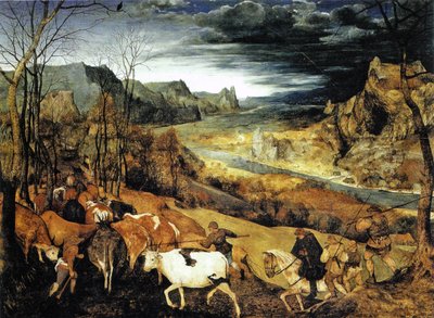 Hollandsk: Flokken vender tilbage





 (Efterår ) af Pieter Brueghel the Elder
