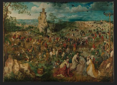 Processionen til Golgata af Pieter Brueghel the Elder