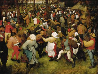 Bryllupsdansen af Pieter Brueghel the Elder