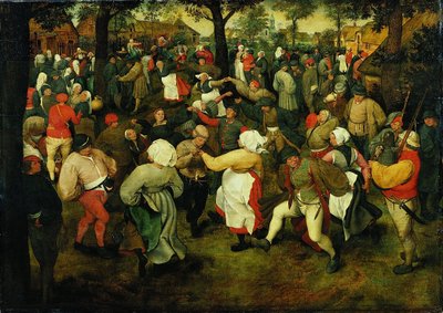 Bryllupsdansen af Pieter Brueghel the Elder