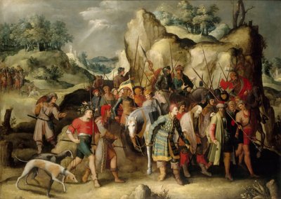 Sankt Pauls omvendelse. af Pieter Brueghel the Younger