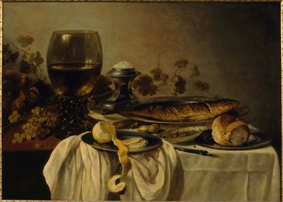 Morgenmad af Pieter Claesz