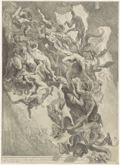 Fall of the Damned af Pieter Claesz. Soutman